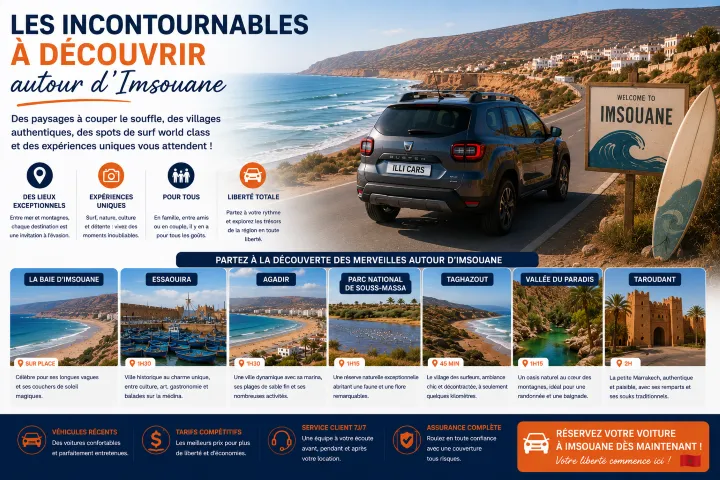Les incontournables à découvrir autour d'Imsouane